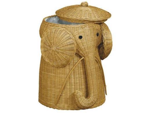 elephant laundry hamper